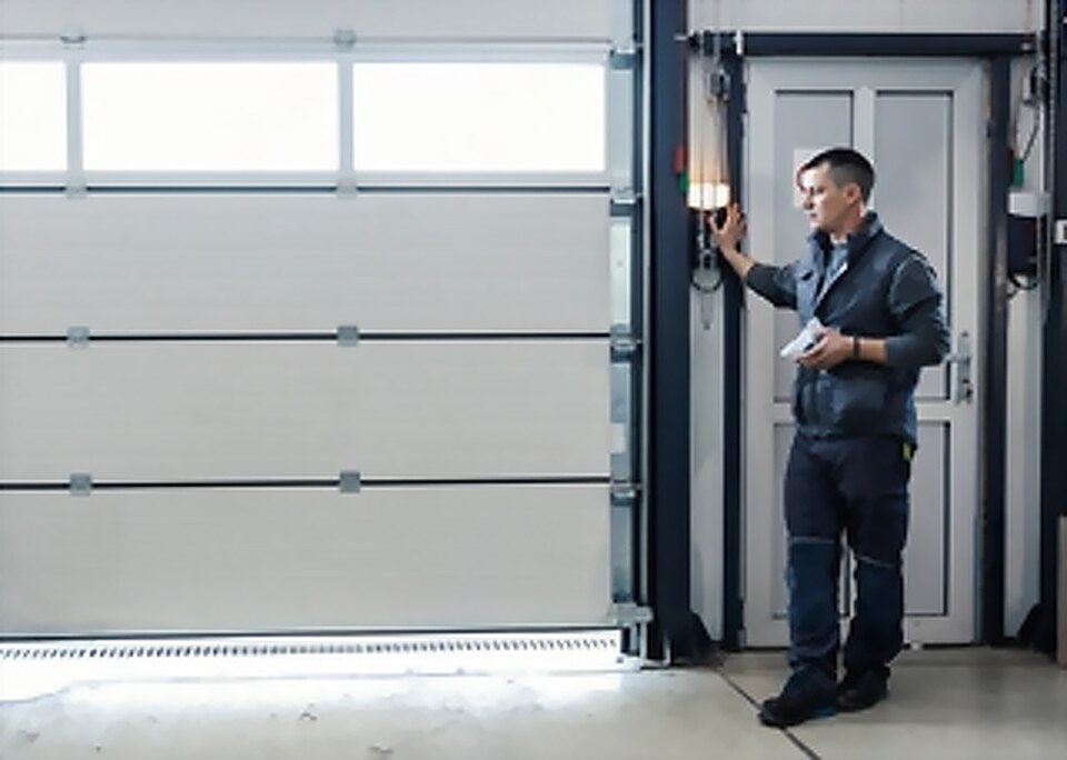 Garage door opener installation